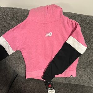 Girls size 10/12 new balance hoodie